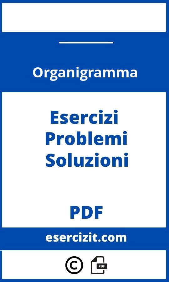 Esercizi Organigramma Con Soluzioni