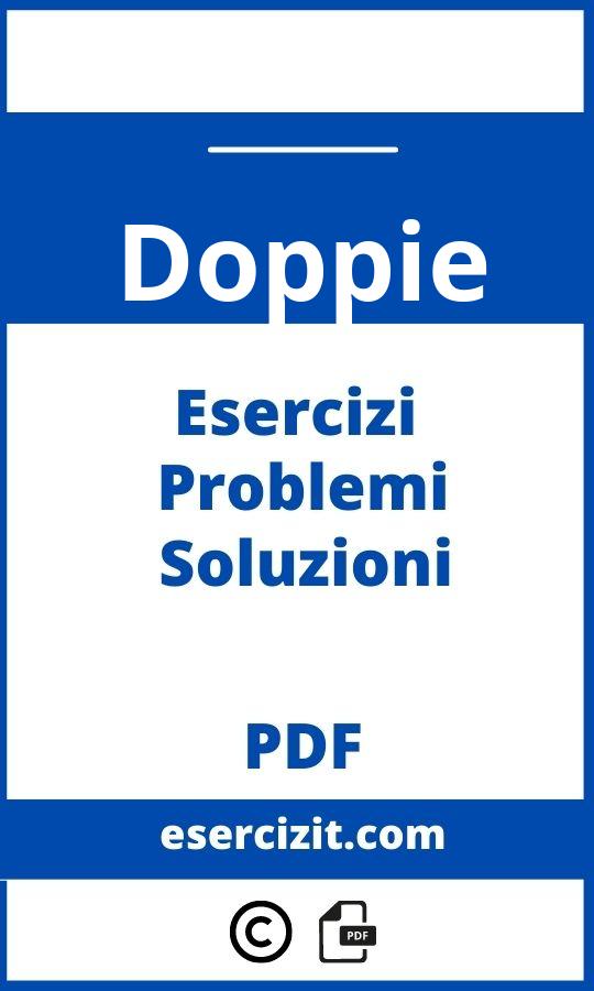 Esercizi Sulle Doppie Pdf