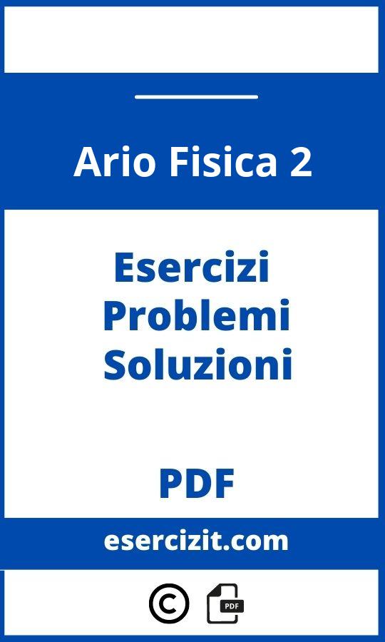 Eserciziario Fisica 2 Pdf