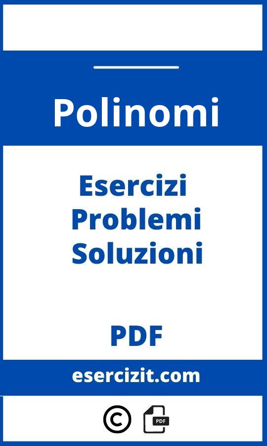 Polinomi Esercizi Svolti Pdf