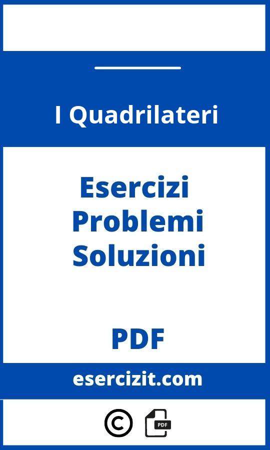 Problemi Con I Quadrilateri