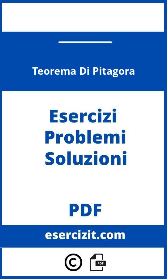 Problemi Con Il Teorema Di Pitagora