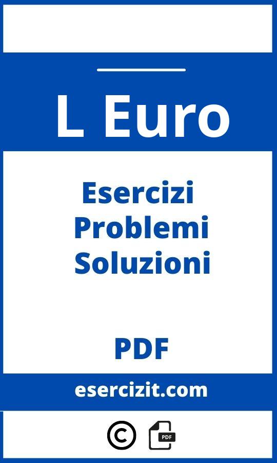 Problemi Con L Euro