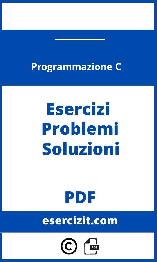 Programmazione C++ Esercizi